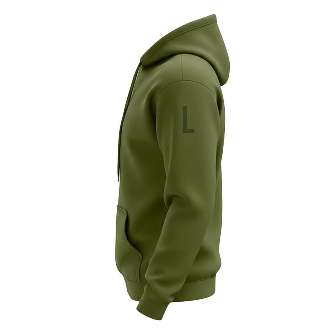 Men's Army Green Hoodie (320GSM)