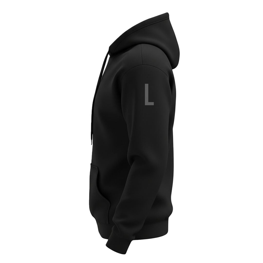Men's Black Hoodie (320GSM)