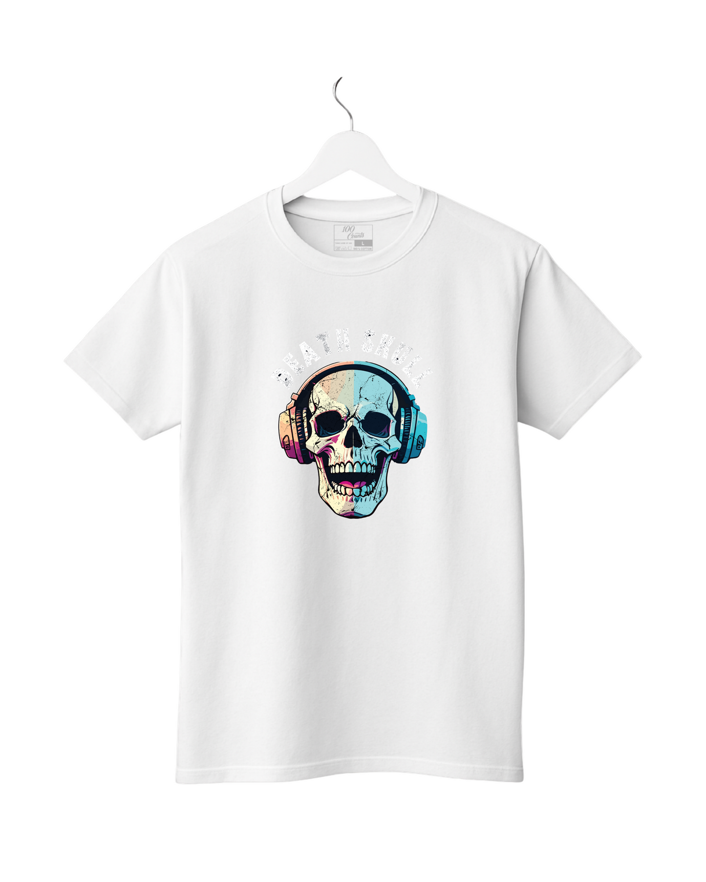 Death Skull Printed T-Shirt