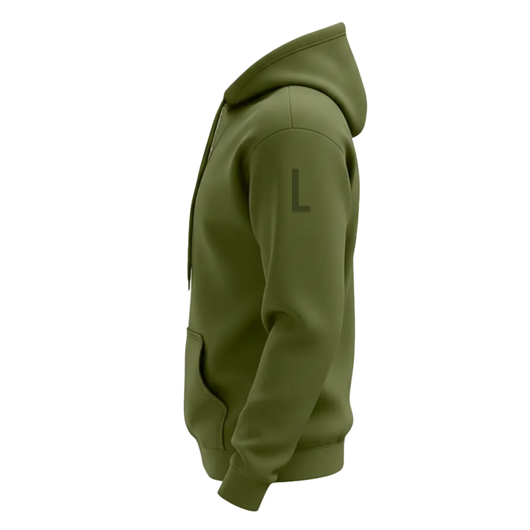 Men's Army Green Hoodie (320GSM)