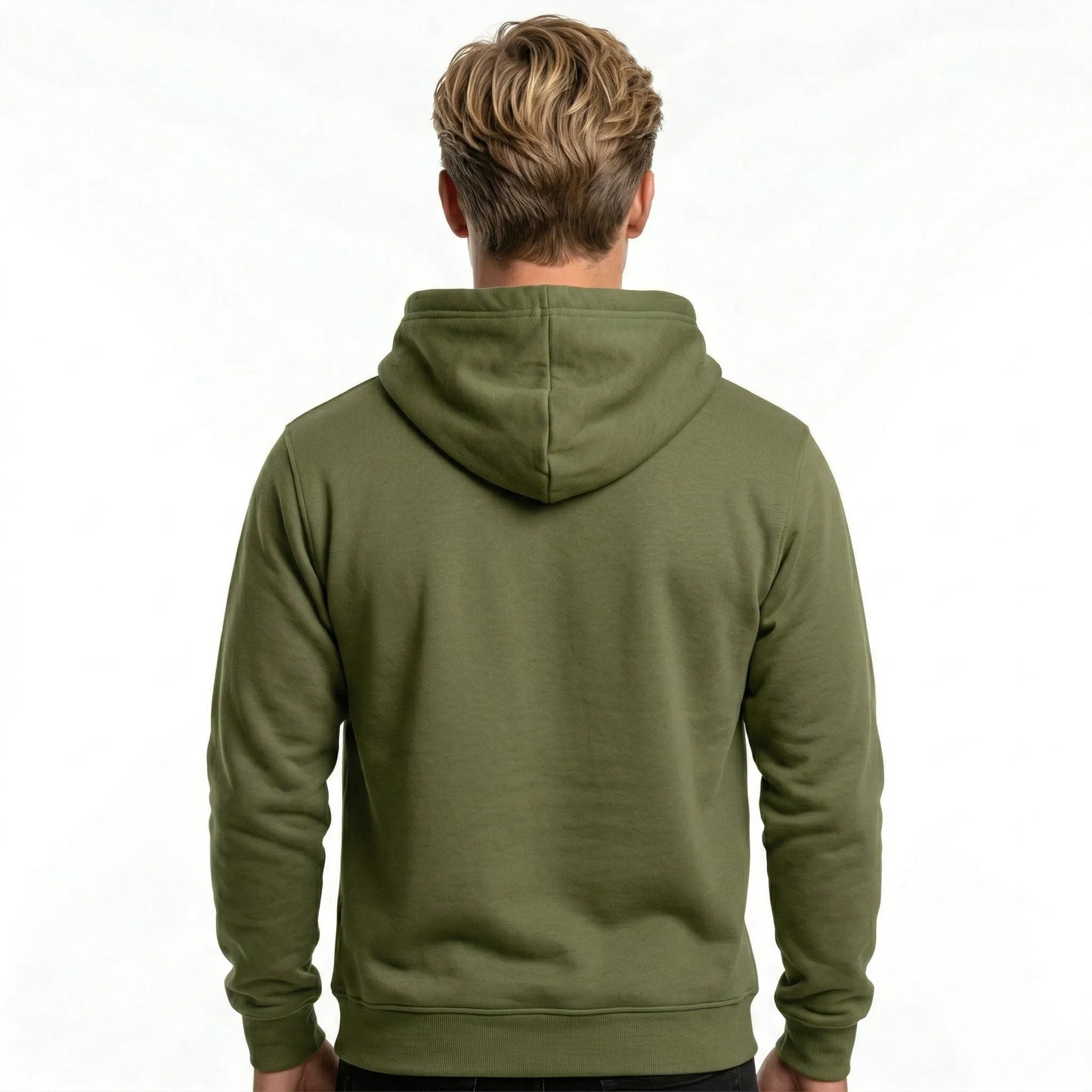 Men's Army Green Hoodie (320GSM)