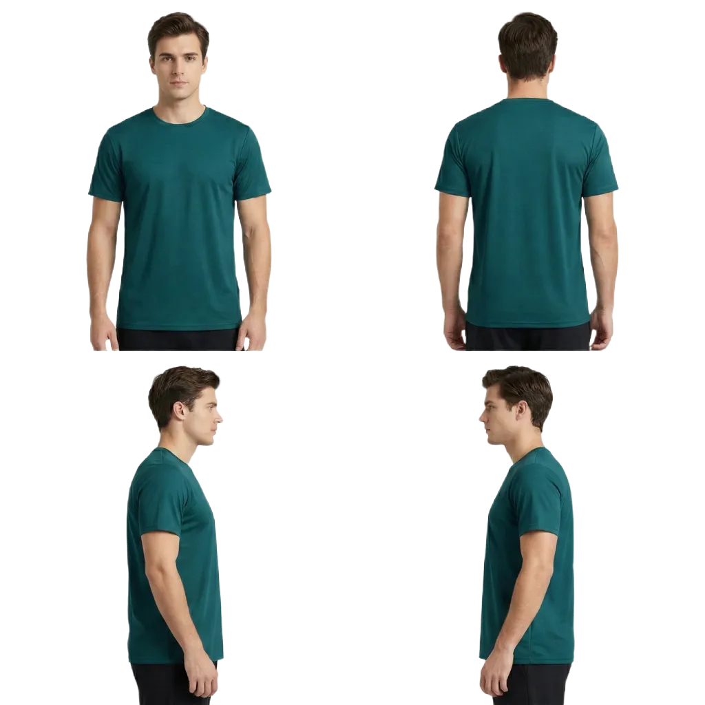 Premium blank Atlantic T-shirt made from 220 GSM Australian combed cotton Men's fit