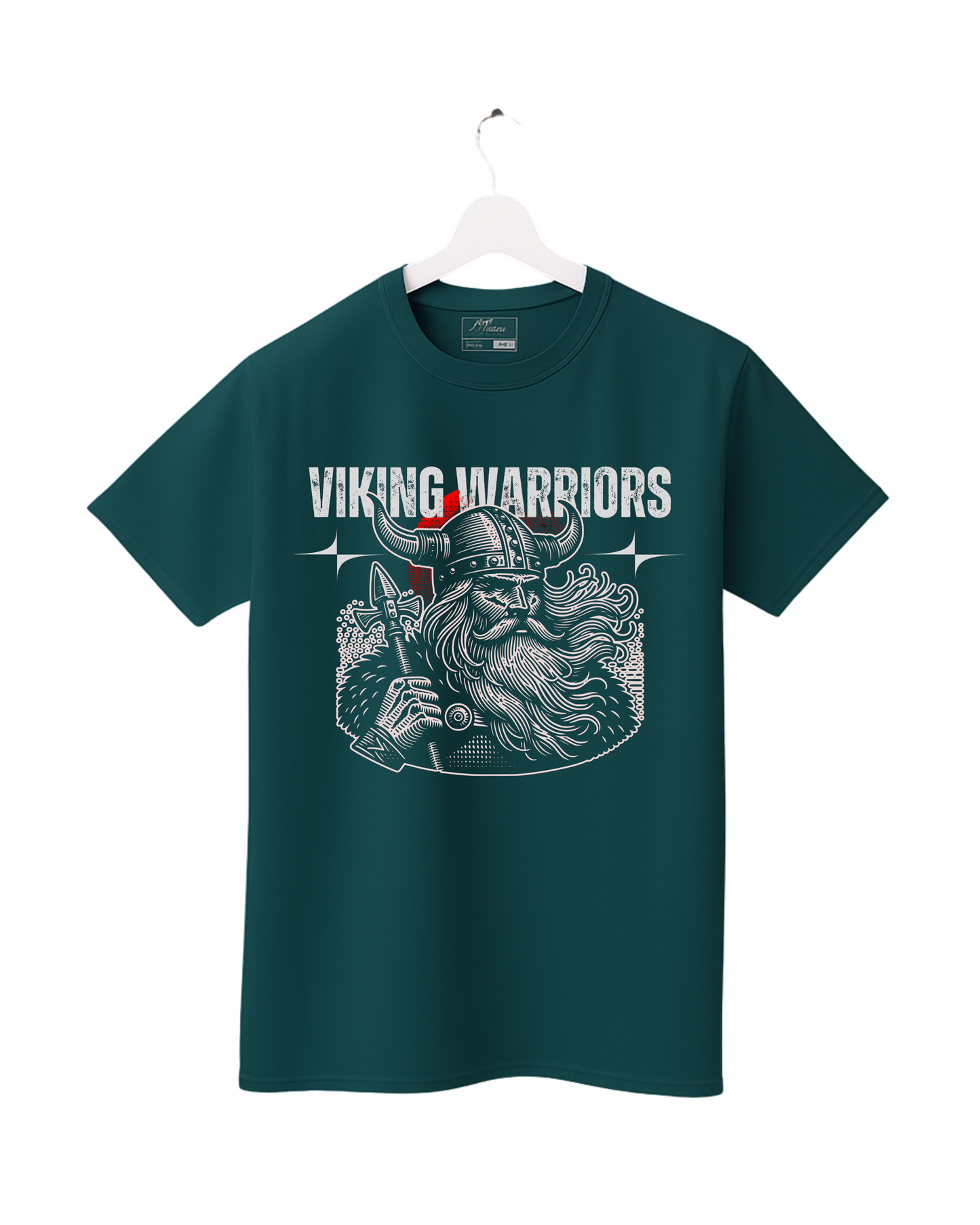 Viking Warriors Printed T-Shirt