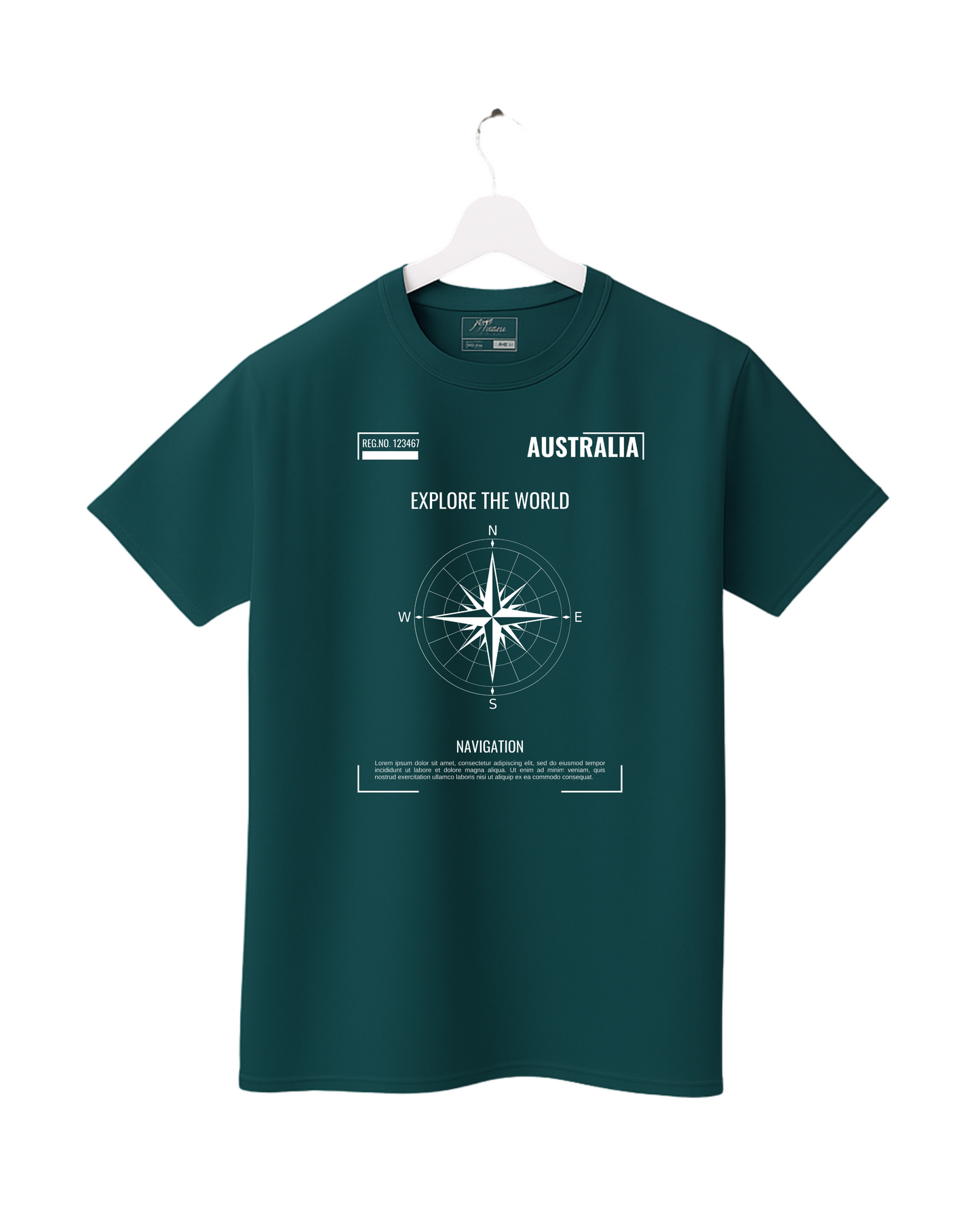 Explore The World Australia Printed T-Shirt