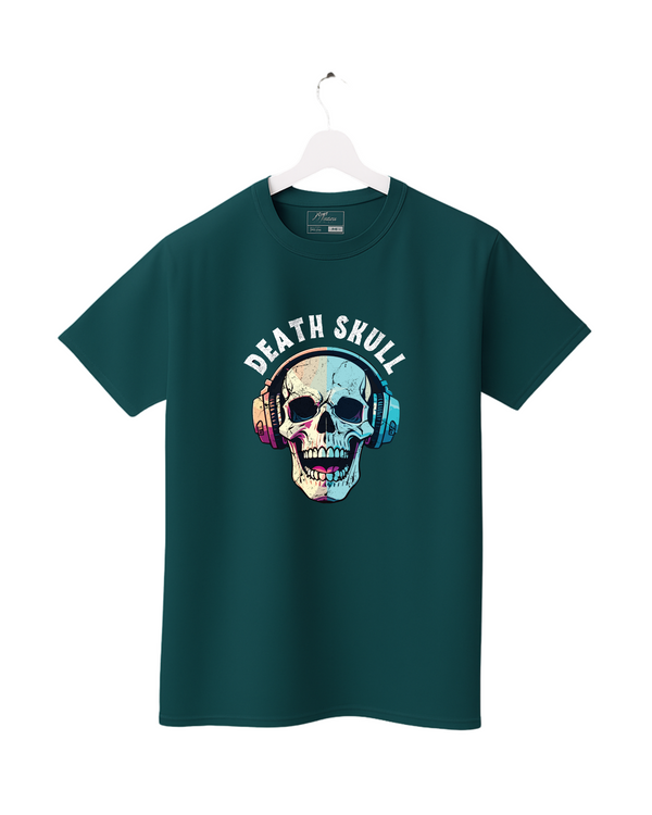 Death Skull Printed T-Shirt