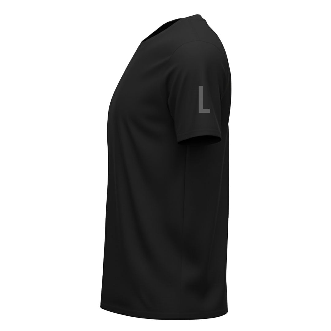 Men's Black T-Shirt 100% Australian Combed Cotton (220GSM)