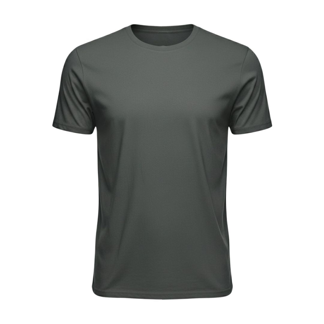 Men's Charcoal T-Shirt 100% Australian Combed Cotton (220GSM)
