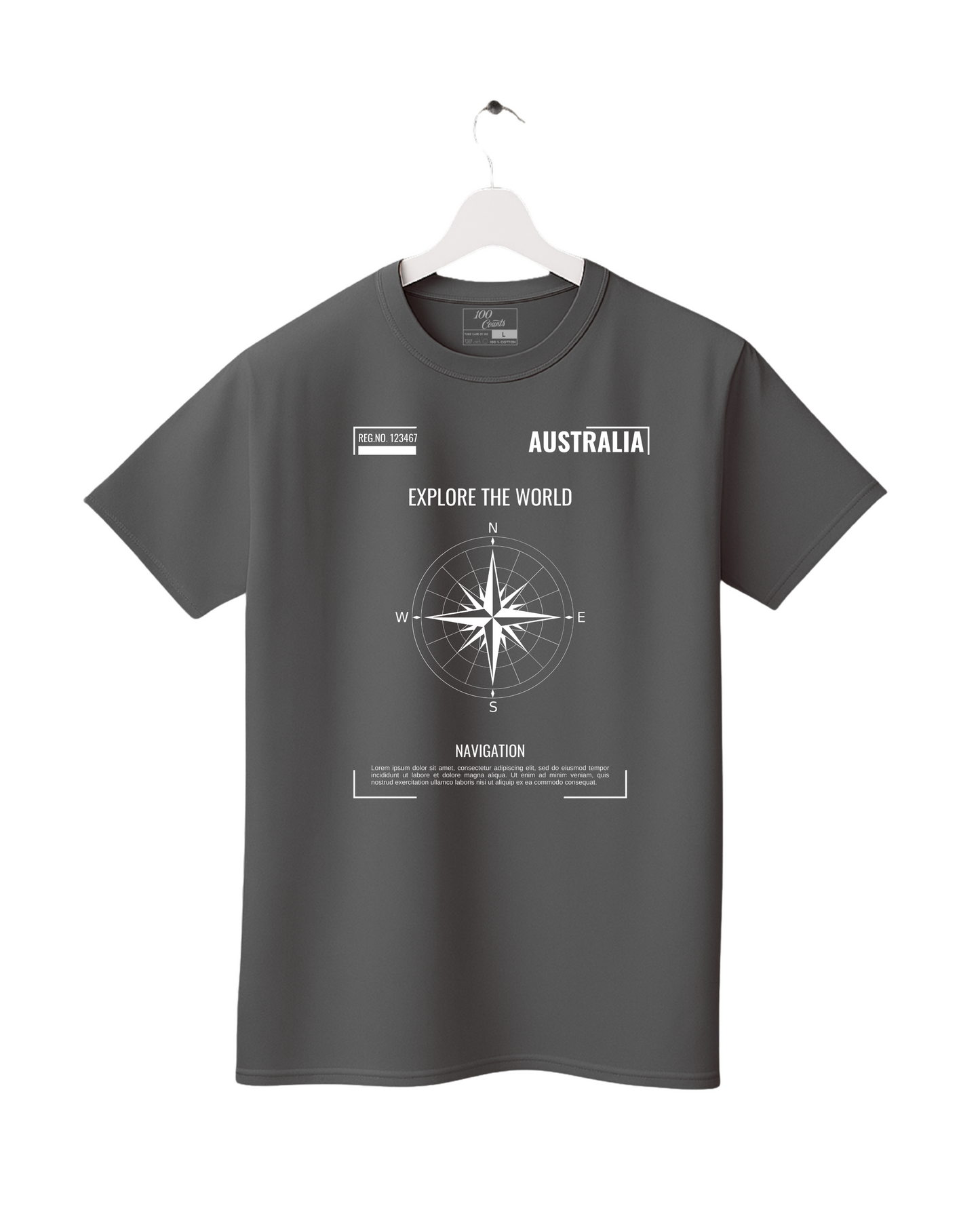 Explore The World Australia Printed T-Shirt