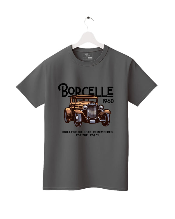 Men's Borcelle 1960 Vintage Car Legacy Graphic T-Shirt