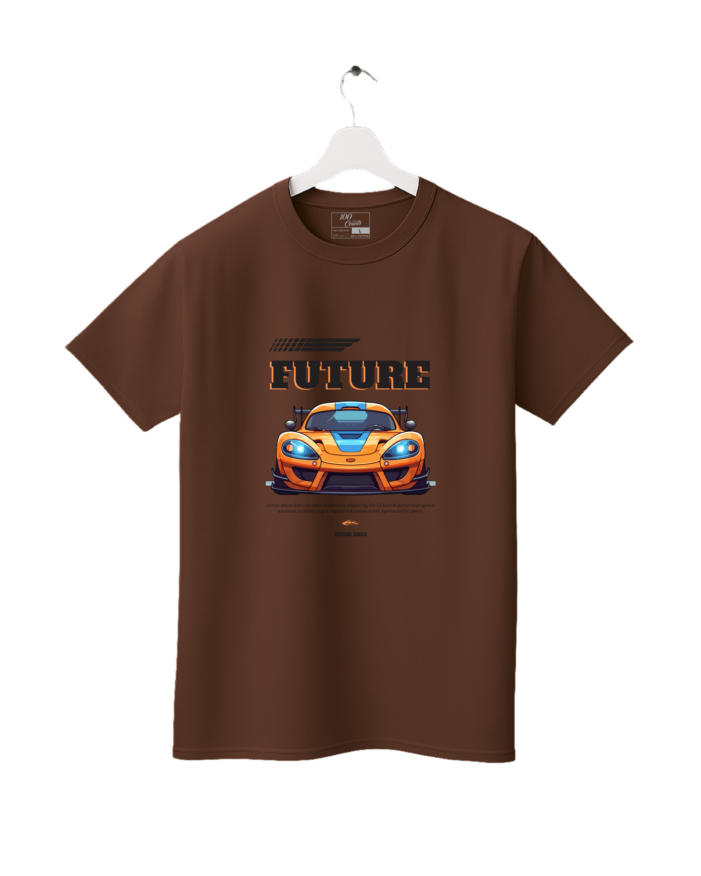 Future Sports Car Printed T-Shirt