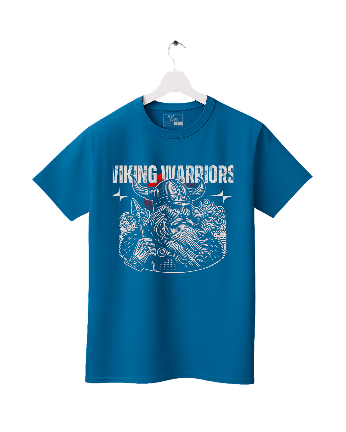 Viking Warriors Printed T-Shirt