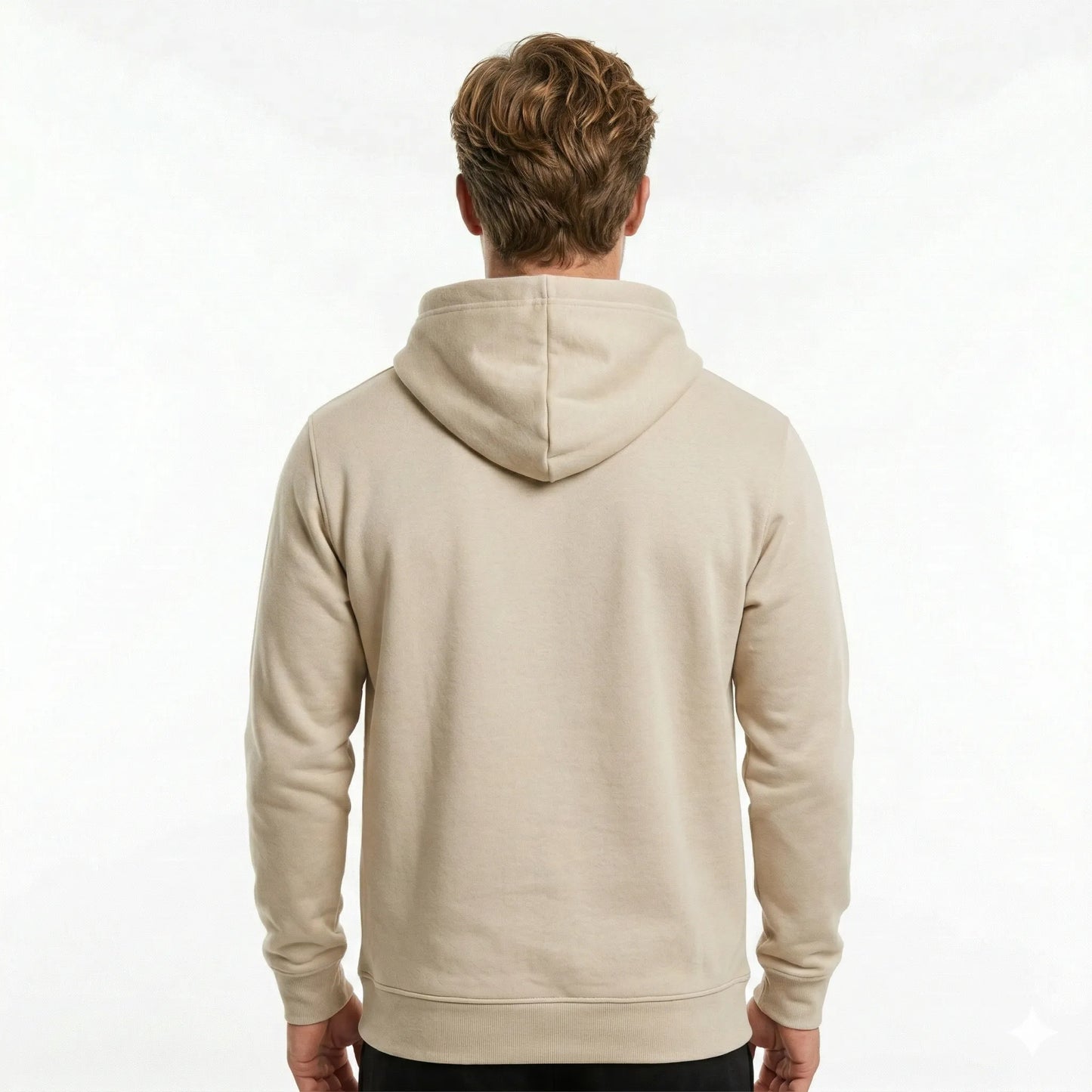 Men's Cream Hoodie (320GSM)