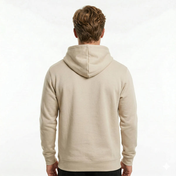 Men's Cream Hoodie (320GSM)