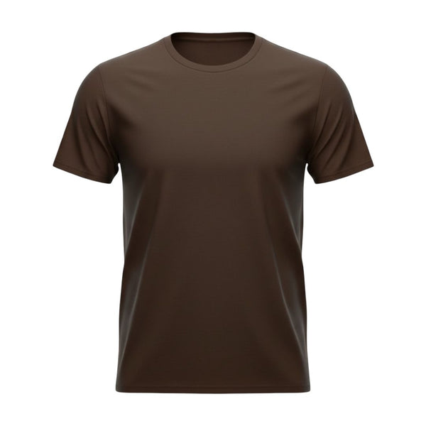 Men's Dark Chololate T-Shirt 100% Australian Combed Cotton (220GSM)