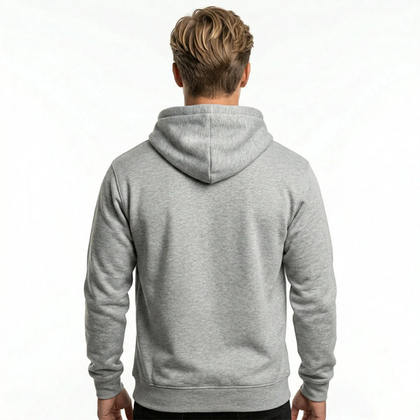 Men's Grey Hoodie (320GSM)