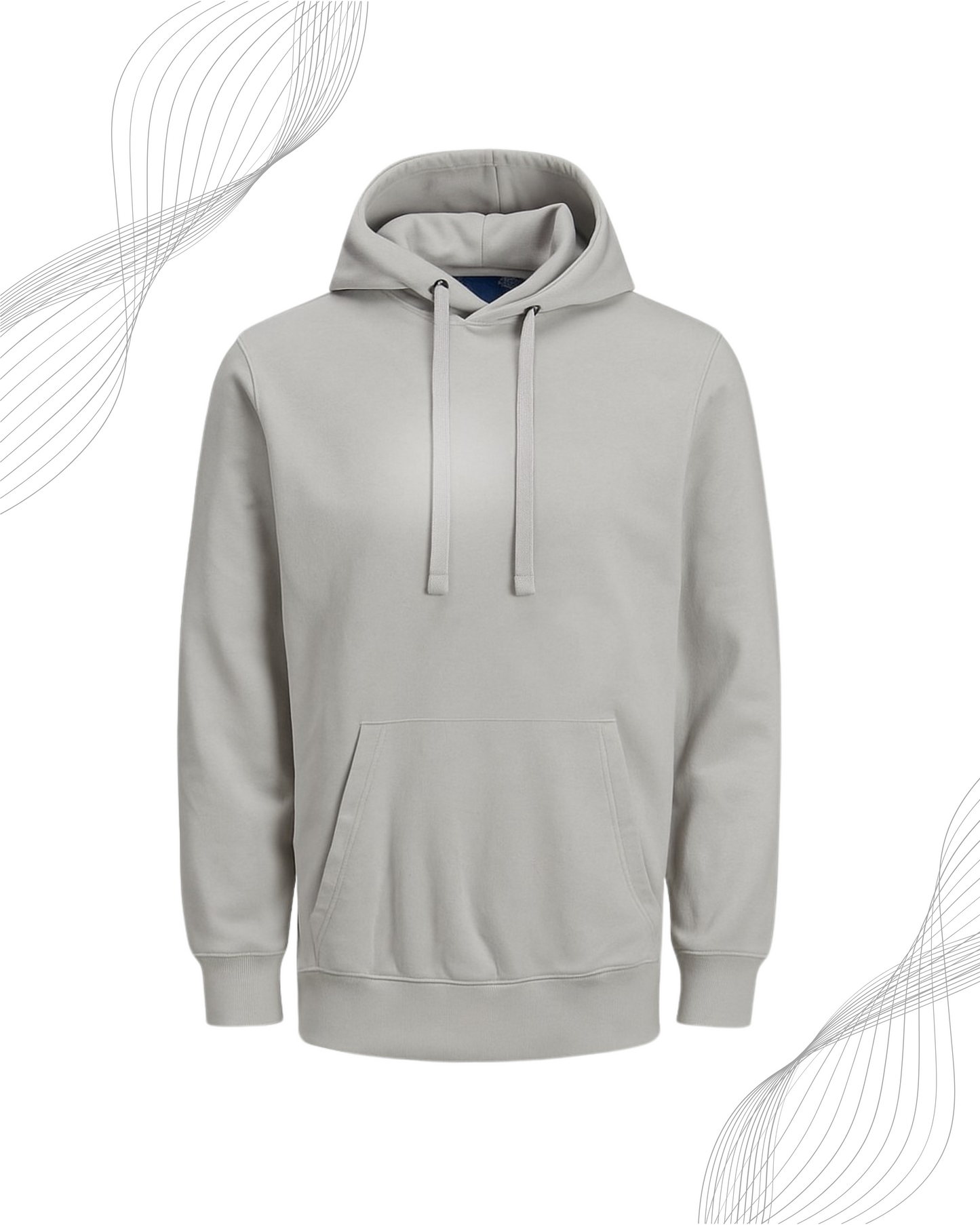 Solid Hoodies- Grey & Navy (320 GSM)