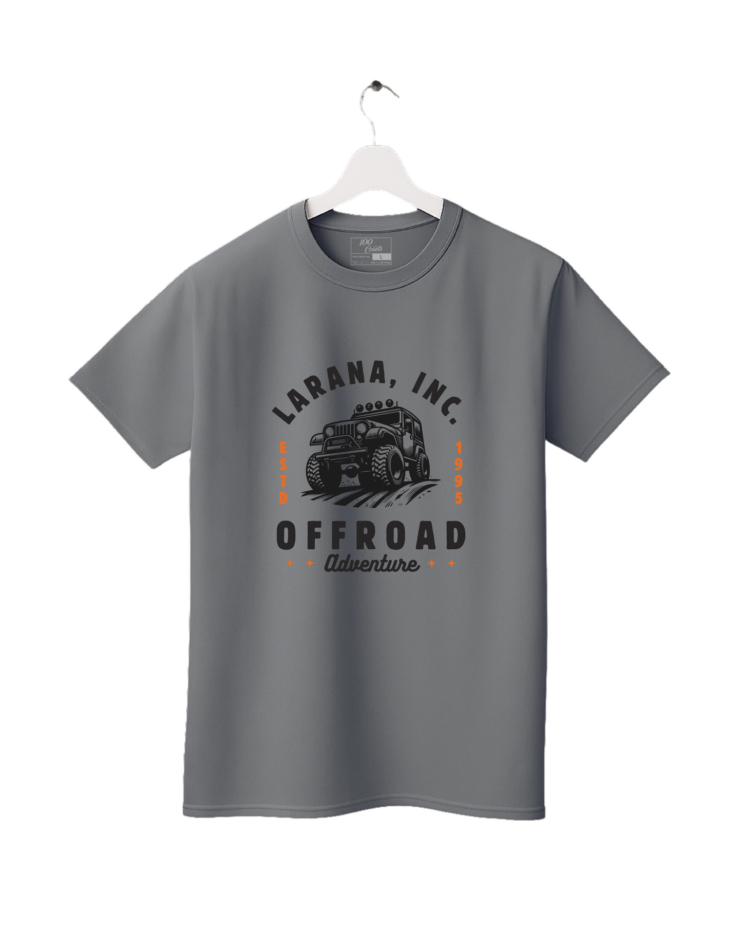 Larana Offroad Adventure Printed T-Shirt