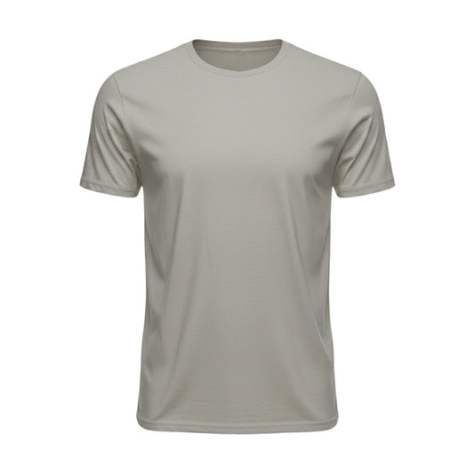 Men's Light Grey T-Shirt 100% Australian Combed Cotton (220GSM)