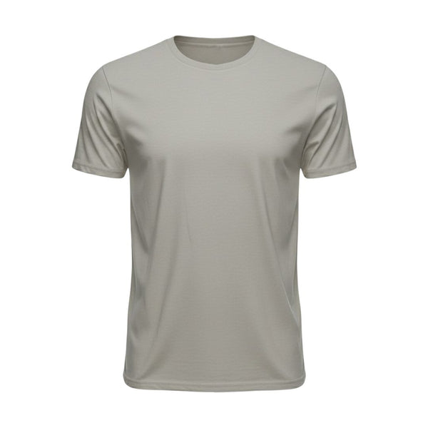 Men's Light Grey T-Shirt 100% Australian Combed Cotton (220GSM)