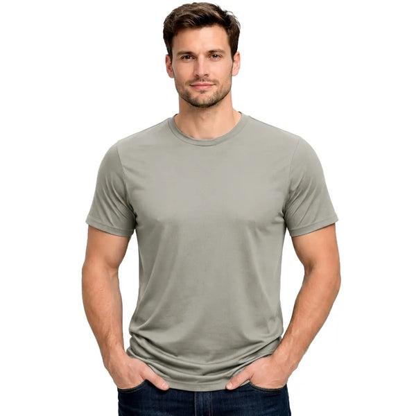 Light Grey Australian Combet Cotton T-Shirt 220GSM