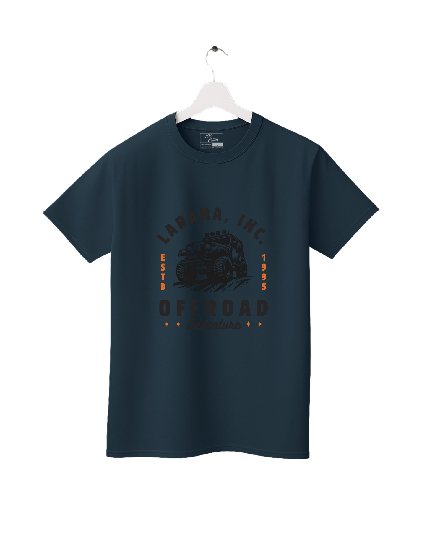 Larana Offroad Adventure Printed T-Shirt