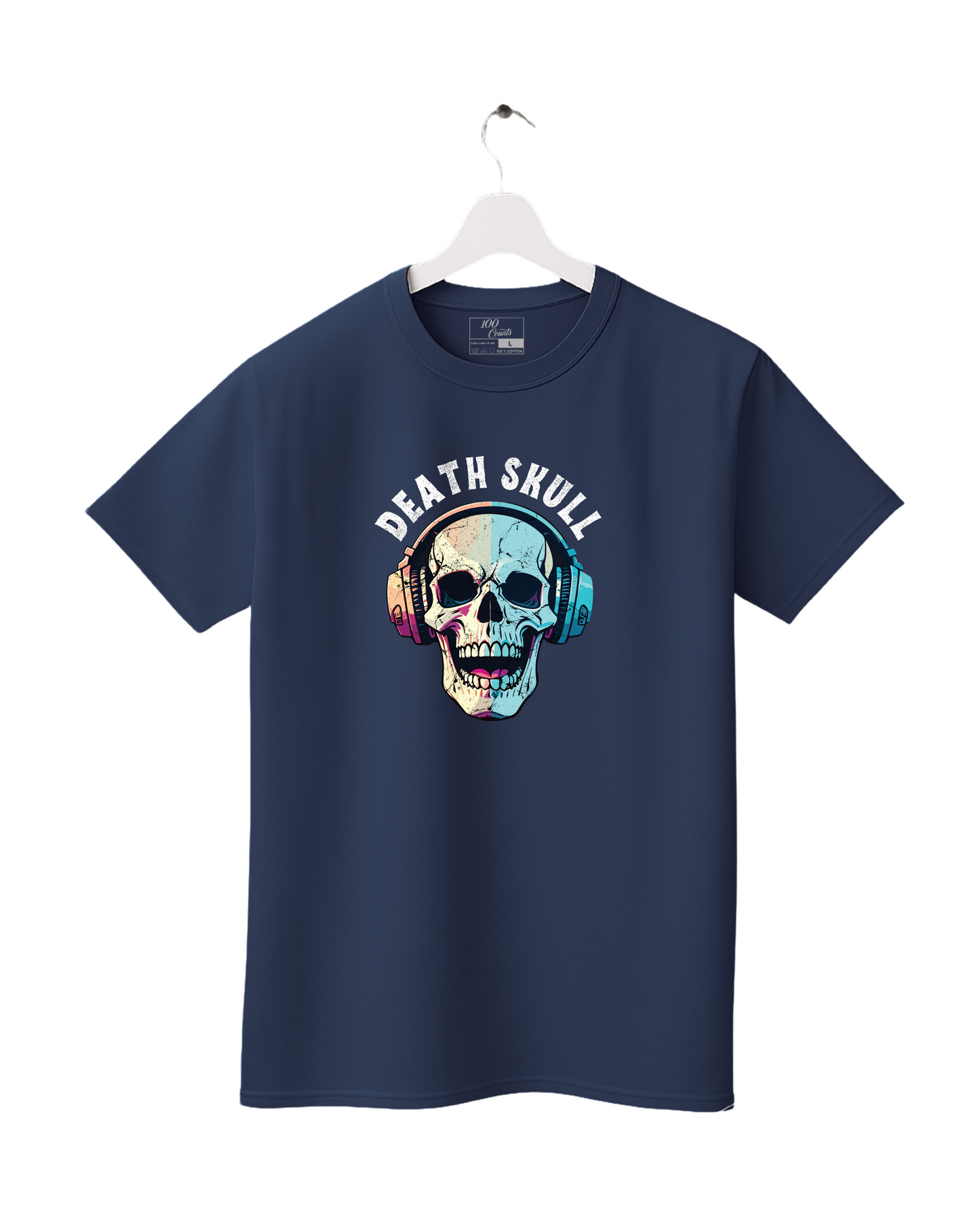 Death Skull Printed T-Shirt