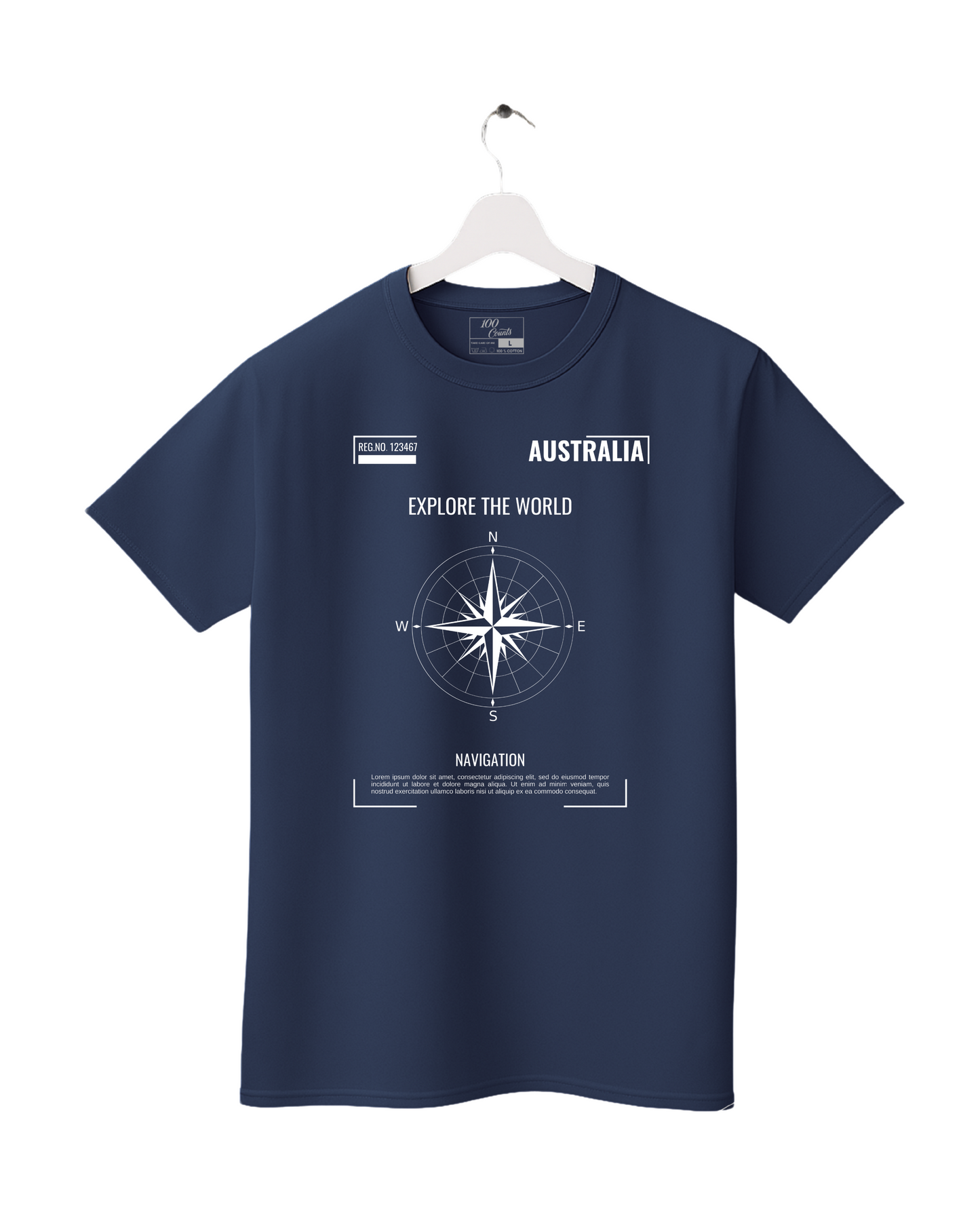 Explore The World Australia Printed T-Shirt