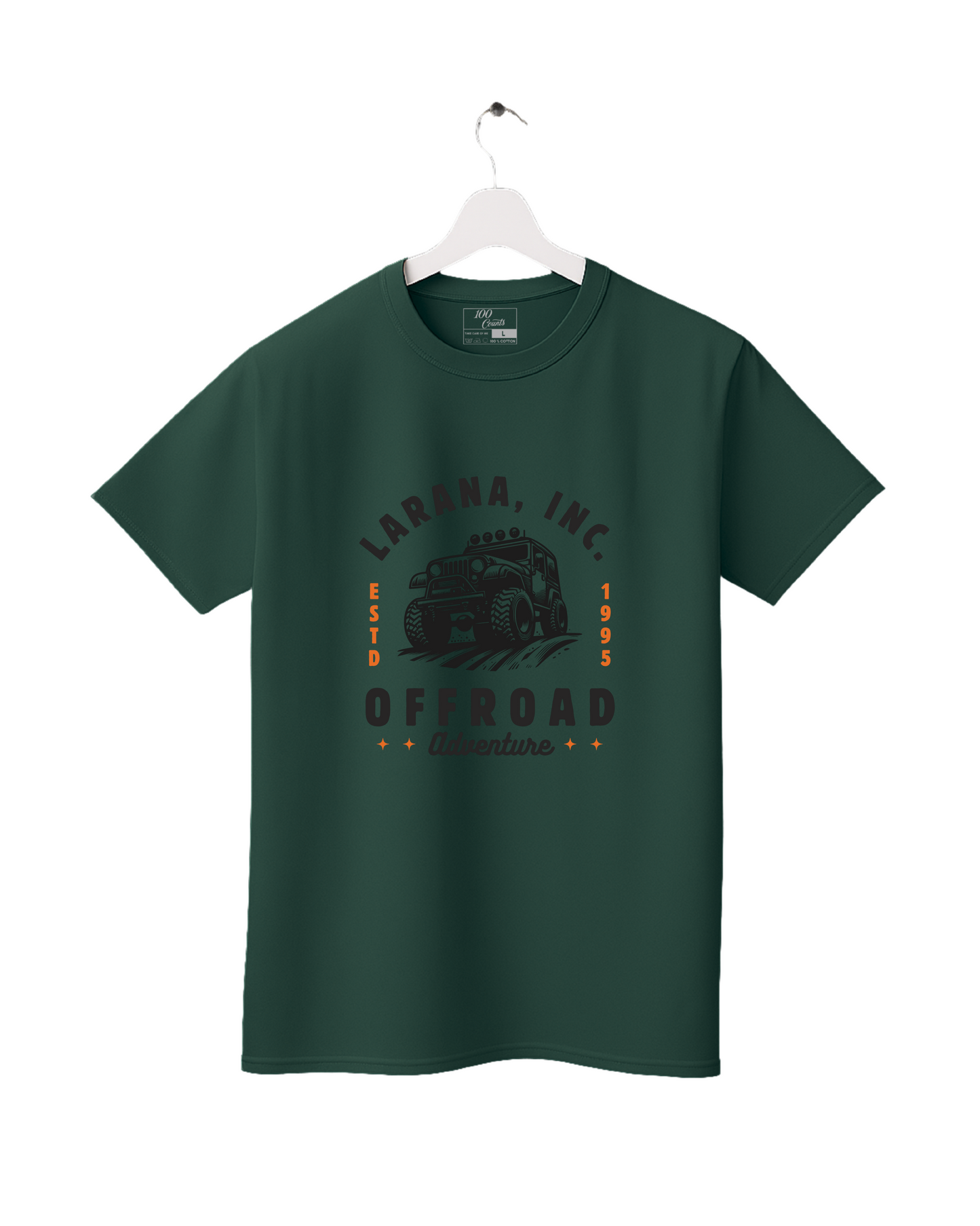 Larana Offroad Adventure Printed T-Shirt