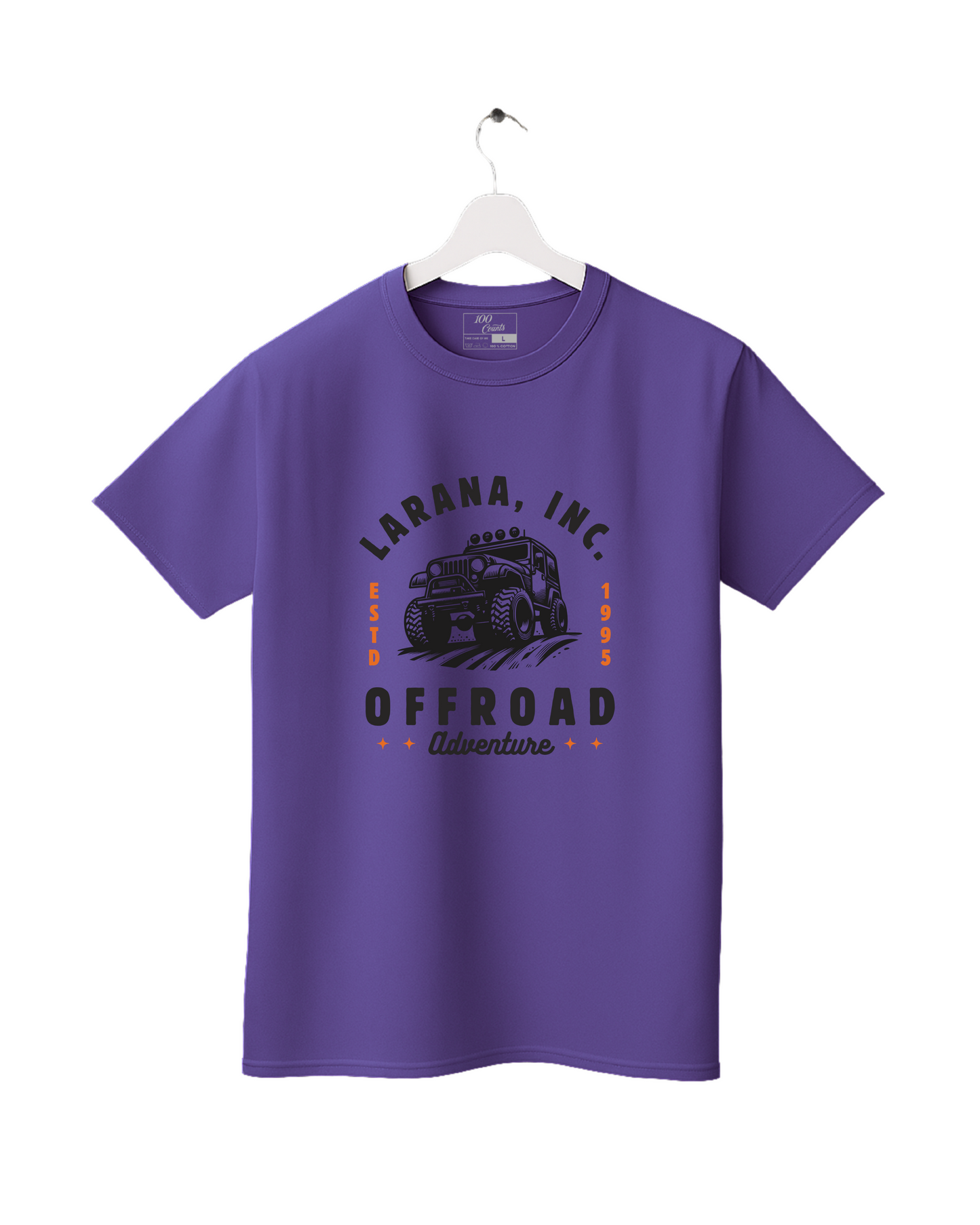 Larana Offroad Adventure Printed T-Shirt