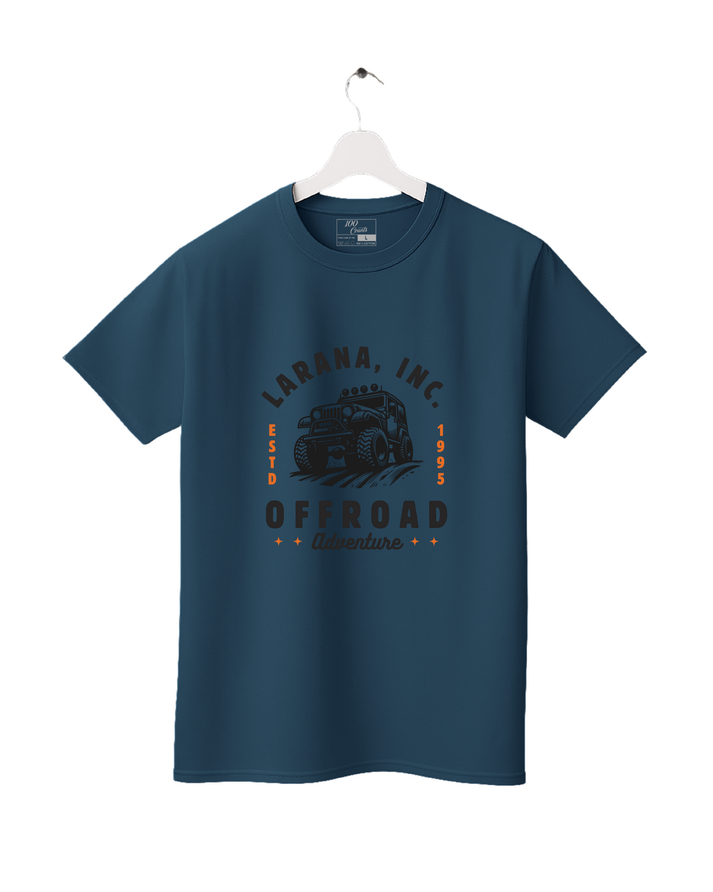 Larana Offroad Adventure Printed T-Shirt