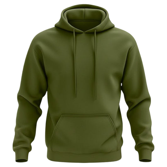 Men's Army Green Hoodie (320GSM)