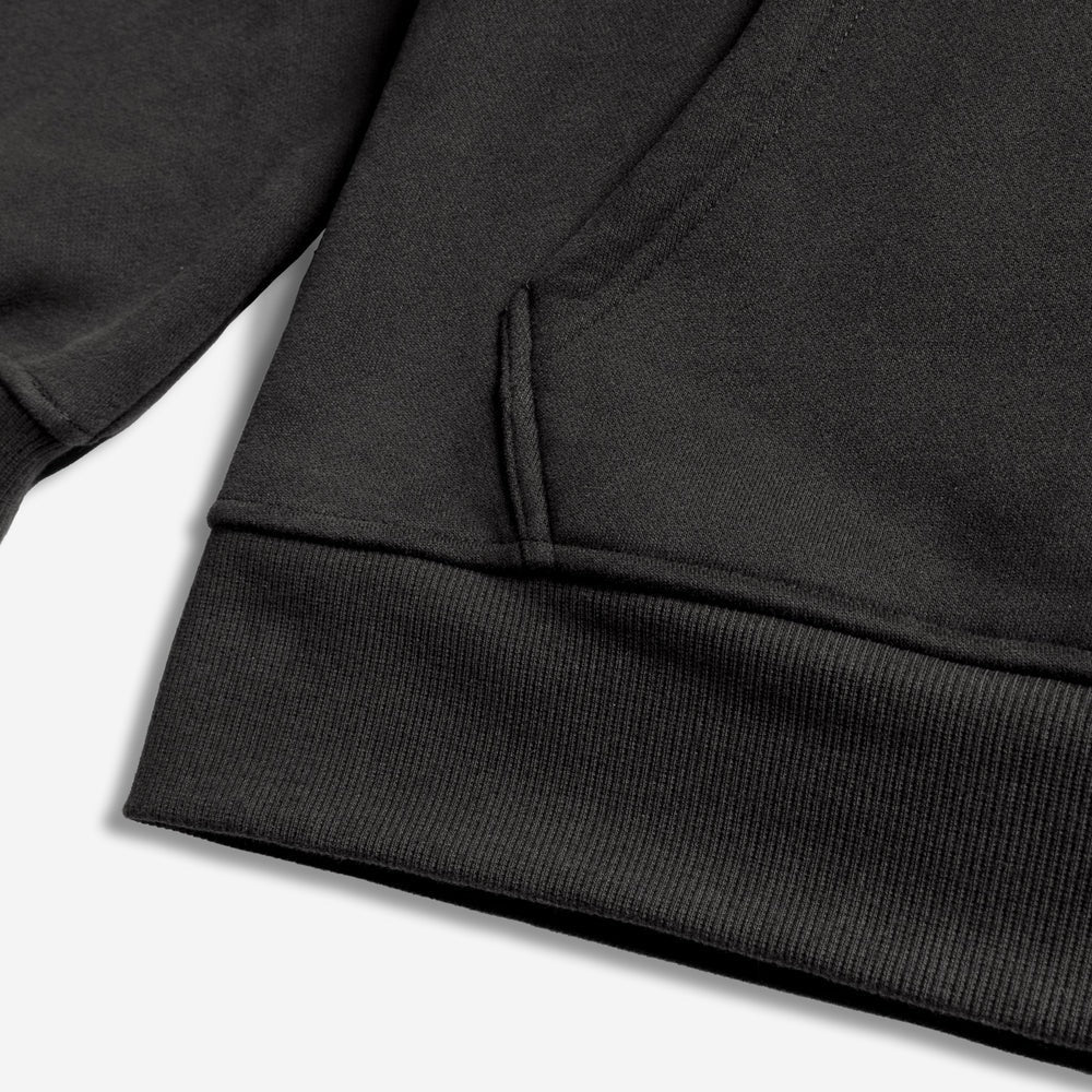 Blank Hoodies- Black (320 GSM)