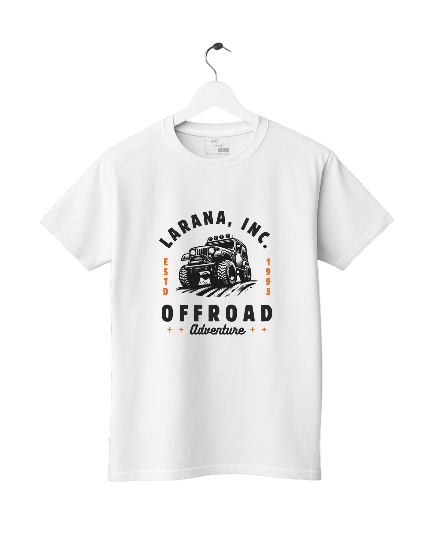 Larana Offroad Adventure Printed T-Shirt