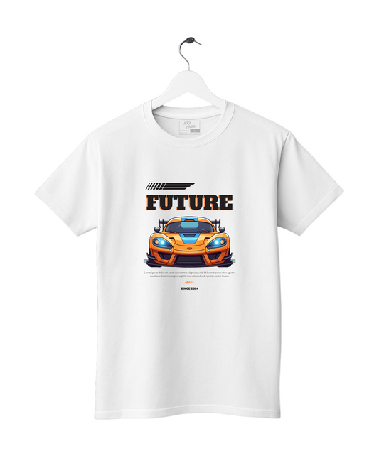 Future Sports Car Printed T-Shirt