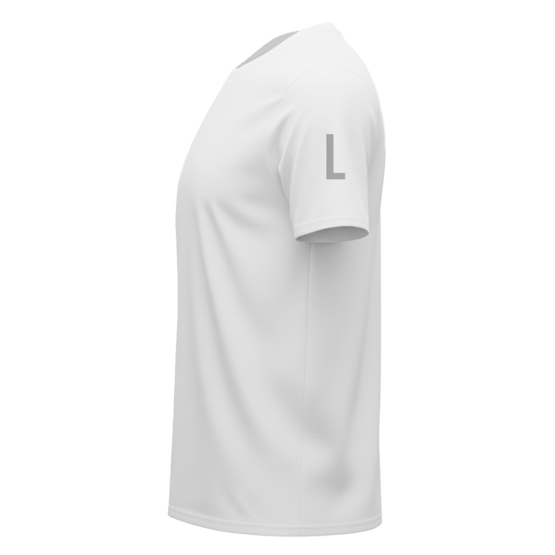 Men's White T-shirt-100% Australian Combed Cotton (220GSM)